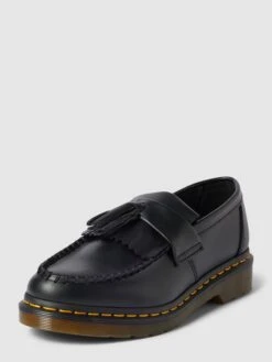 Dr. Martens Tassel-Loafer Mit Kontrastnähten Modell 'Adrian' - Schwarz