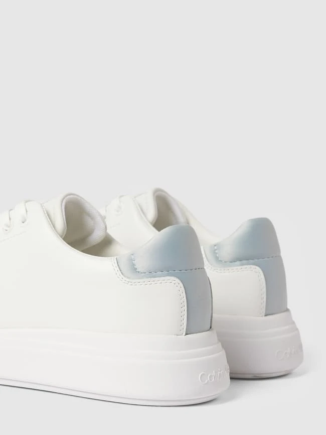 CK Calvin Klein Sneaker Mit Tonalem Besatz Modell 'RAISED' - Weiß 2 CK Calvin Klein Sneaker Mit Tonalem Besatz Modell 'RAISED' - Weiß – Bild 2