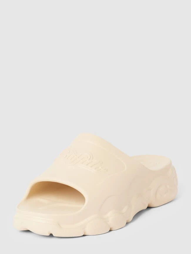 Buffalo Slides Mit Label-Details - Beige 2 Buffalo Slides Mit Label-Details - Beige – Bild 2