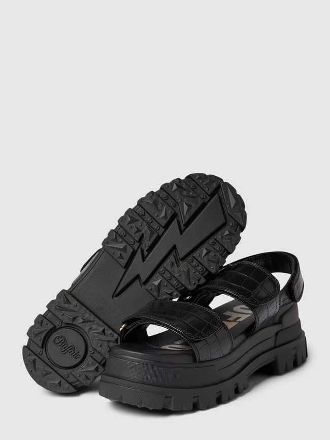 Buffalo Sandalen Mit Klettverschlüssen Modell 'ASPHA' - Schwarz 5 Buffalo Sandalen Mit Klettverschlüssen Modell 'ASPHA' - Schwarz – Bild 5