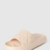 Only Slides Im Unifarbenen Design Modell 'MAVE' - Beige