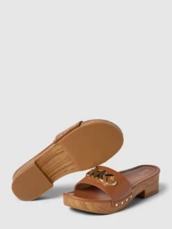 MICHAEL Michael Kors Pantoletten Aus Leder Mit Label-Details Modell 'PARKER' - Camel -Modegeschäft Für Damenschuhe 65b4meac656kkgqa6h9kgipm8d5j4ea7a50k2iii8cokch286kskskq9ah1j6e9p6hakkl9i8h64slah88o38e32cor38dj168rj6p1k61im2e1i6tj34e356lijgdpl71j68e8