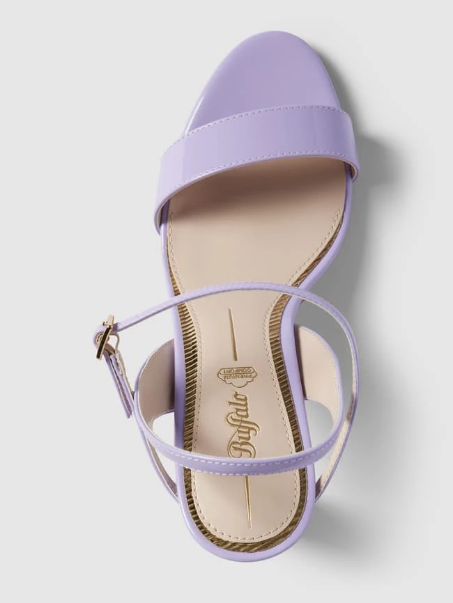 Buffalo Sandalette Aus Satin Modell 'NEAT'' - Flieder 5 Buffalo Sandalette Aus Satin Modell 'NEAT'' - Flieder – Bild 5