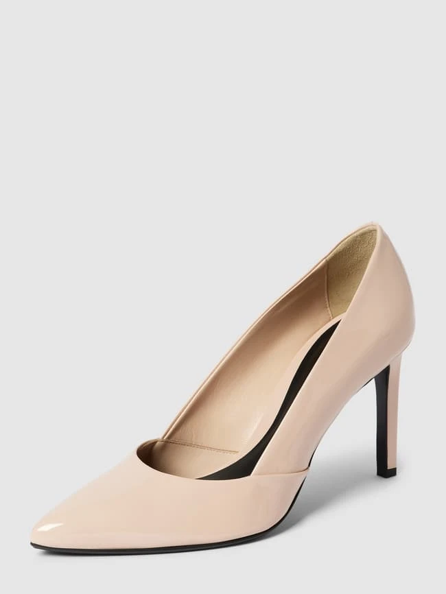 CK Calvin Klein Pumps In Glänzender Optik - Offwhite 2 CK Calvin Klein Pumps In Glänzender Optik - Offwhite – Bild 2