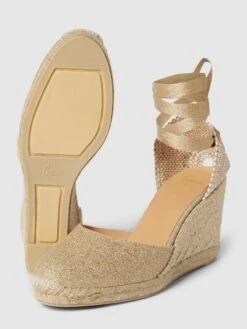 Castañer Wedges Mit Effektgarn Modell 'CARINA' - Gold -Modegeschäft Für Damenschuhe 693kei25915l8cal9orj6g9ia8pkil289915ae9g84p4udpm8t0kkiaiah1jega98p5kqga18sp50khg9oo6apb465h32dr66crj0p9k64p6aeb2c4s68opj6lgm2e346sr3eo8