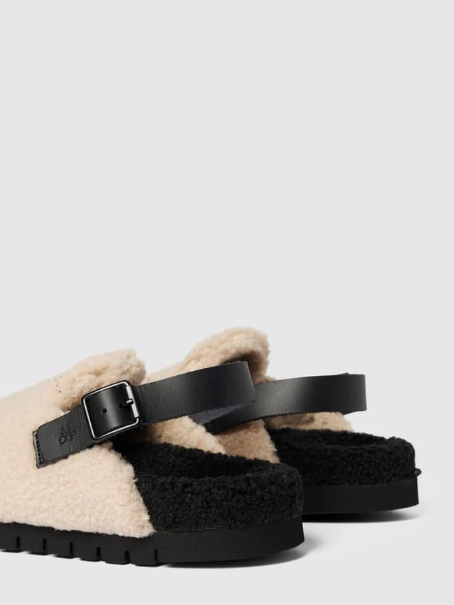 Marc O'Polo Hausschuhe Mit Riemen Modell 'Pantofell' - Beige 4 Marc O'Polo Hausschuhe Mit Riemen Modell 'Pantofell' - Beige – Bild 4