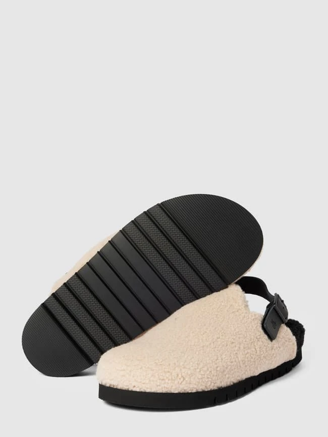 Marc O'Polo Hausschuhe Mit Riemen Modell 'Pantofell' - Beige 3 Marc O'Polo Hausschuhe Mit Riemen Modell 'Pantofell' - Beige – Bild 3
