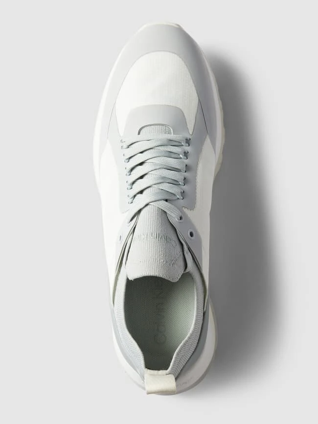 CK Calvin Klein Sock-Sneaker Mit Label-Print Modell 'KNIT RUNNER DYNAMIC LACE' - Hellgrau 4 CK Calvin Klein Sock-Sneaker Mit Label-Print Modell 'KNIT RUNNER DYNAMIC LACE' - Hellgrau – Bild 4