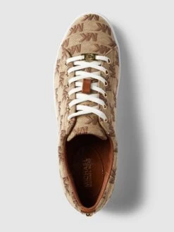 MICHAEL Michael Kors Sneaker Mit Allover-Label-Detail Modell 'KEATON' - Camel -Modegeschäft Für Damenschuhe 6h0jiga7a98j4d2g75844ji59d2l6h28al0jcia58p0kqj2gap73gi236p9koghi61a46ji29osj0dq9a0o6ce9o6dgmacj5chj3co9k6gpj4e9hc9j6ad9gccr34cr260omcc0