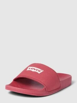 Levi’s® Acc. Slides Mit Label-Print Modell 'JUNE' - Pink