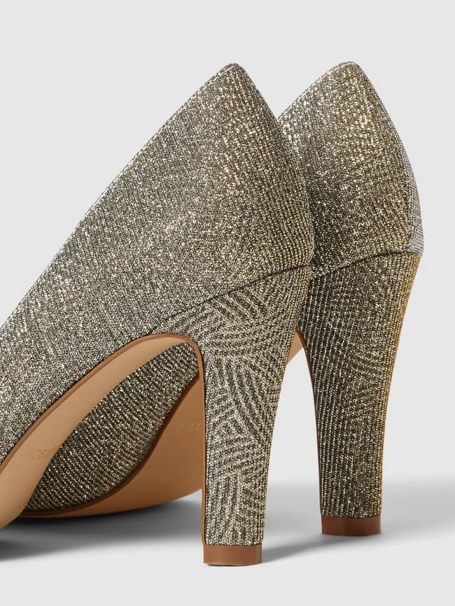 Rainbow Club Pumps Mit Effektgarn Modell 'FERA' - Silber 2 Rainbow Club Pumps Mit Effektgarn Modell 'FERA' - Silber – Bild 2