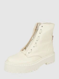 Steve Madden Boots Aus Leder Modell 'Odyl' - Offwhite