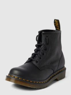 Dr. Martens Schnürboots Aus Echtem Leder Modell 'Eye' - Schwarz