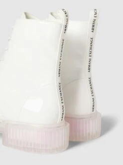 ARMANI EXCHANGE Schnürboots In Leder-Optik - Weiß -Modegeschäft Für Damenschuhe 6p3jgj9m8l632j2m895kciac6oq32l9g9krk4d1j6t6kik25al630dqd896j2dq8ad1kkhpi9h74cla870o68e3274smacj669h32opkcopjeohlckomcd1p6oo62e33ckpjcd0