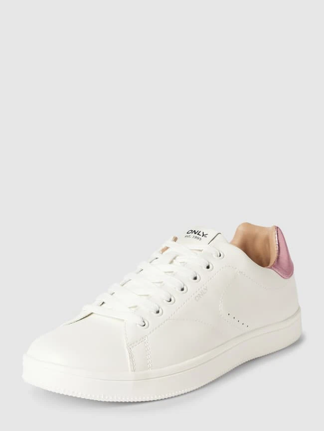 Only Sneaker Mit Kontrastbesatz Modell 'SHILO' - Weiß 2 Only Sneaker Mit Kontrastbesatz Modell 'SHILO' - Weiß – Bild 2