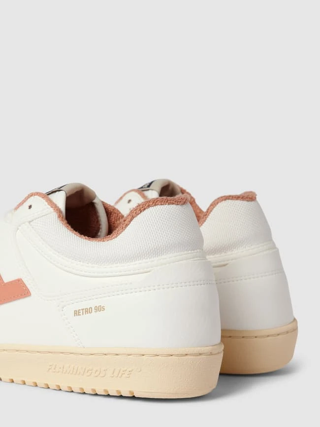 Flamingos Life Sneaker Mit Label-Details Modell 'Retro 90s' - Orange 2 Flamingos Life Sneaker Mit Label-Details Modell 'Retro 90s' - Orange – Bild 2