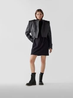 Dr. Martens Dr.Martens Schnürboots Mit Kontrastnaht - Schwarz