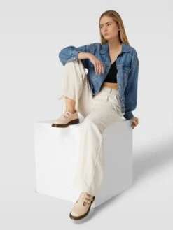 Dr. Martens Dr.Martens Halbschuhe Aus Leder Mit Dornschließen Modell 'Mary Jane' - Offwhite