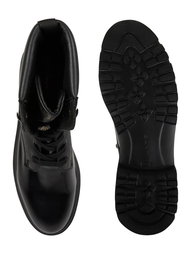 Gant Boots Aus Leder Modell 'Malinca' - Schwarz 4 Gant Boots Aus Leder Modell 'Malinca' - Schwarz – Bild 4