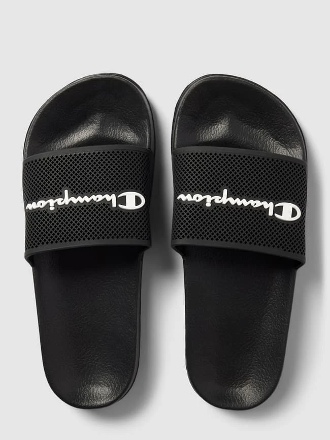 CHAMPION Slides Mit Label-Detail Modell 'DAYTONA' - Schwarz 5 CHAMPION Slides Mit Label-Detail Modell 'DAYTONA' - Schwarz – Bild 5