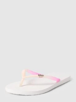 Roxy Zehentrenner Mit Label-Detail Modell 'VIVA GRADIENT' - Weiß