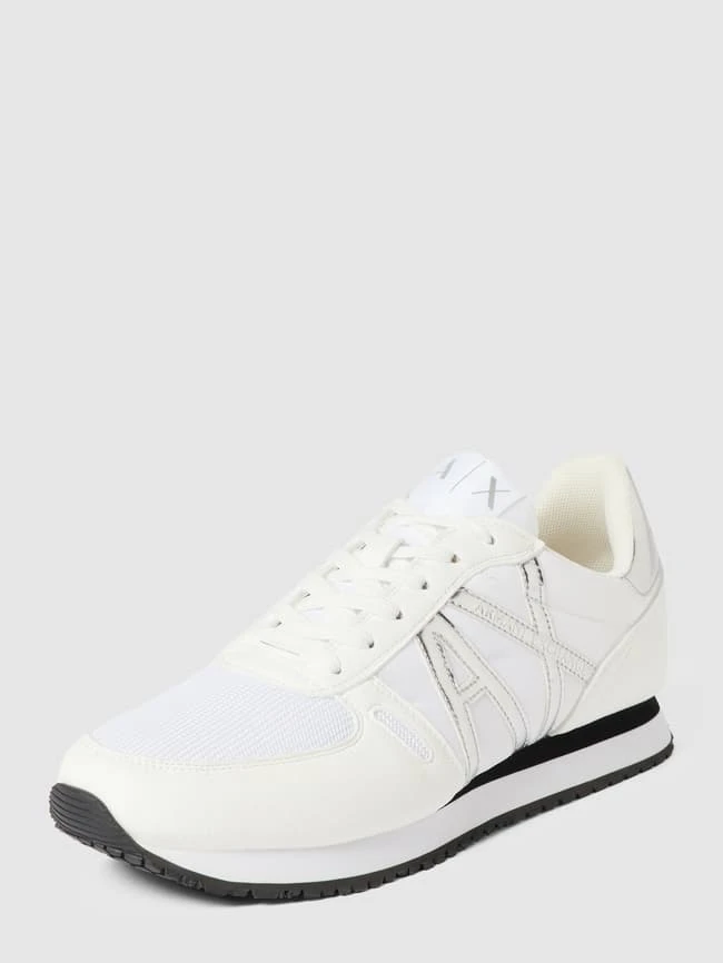 ARMANI EXCHANGE Sneaker Mit Label-Details - Weiß 2 ARMANI EXCHANGE Sneaker Mit Label-Details - Weiß – Bild 2