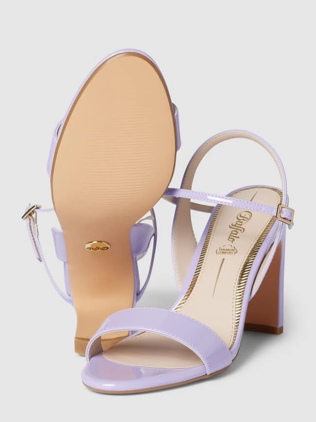 Buffalo Sandalette Aus Satin Modell 'NEAT'' - Flieder 4 Buffalo Sandalette Aus Satin Modell 'NEAT'' - Flieder – Bild 4