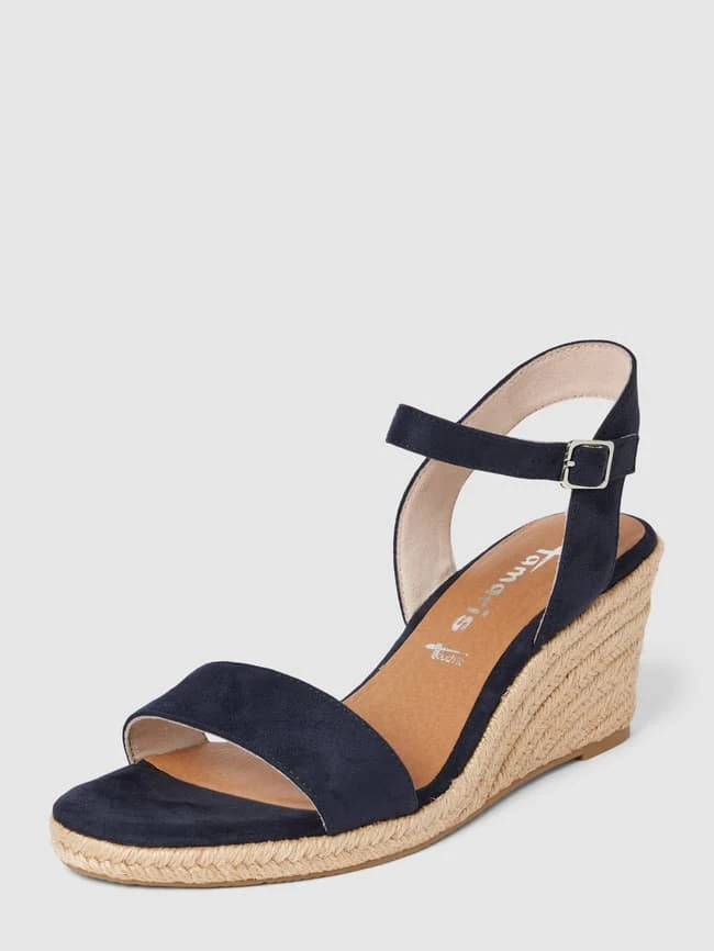 Tamaris Wedges Mit Dornschließe - Dunkelblau 2 Tamaris Wedges Mit Dornschließe - Dunkelblau – Bild 2