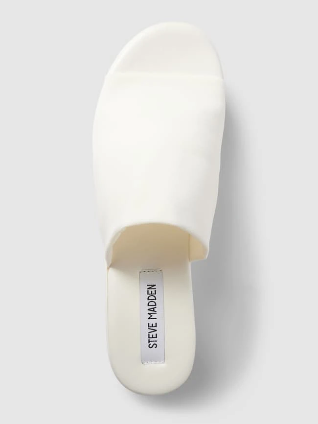 Steve Madden Pantoletten Mit Plateausohle Modell 'SLINKY' - Offwhite 5 Steve Madden Pantoletten Mit Plateausohle Modell 'SLINKY' - Offwhite – Bild 5