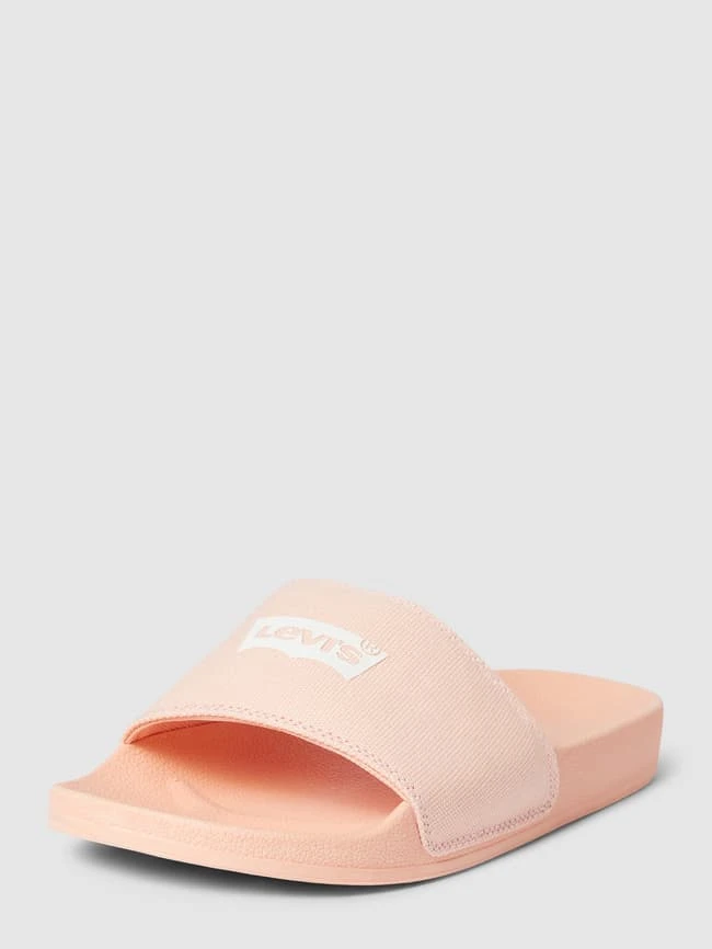 Levi’s® Acc. Slides Mit Label-Print Modell 'JUNE' - Lachs 1 Levi’s® Acc. Slides Mit Label-Print Modell 'JUNE' - Lachs