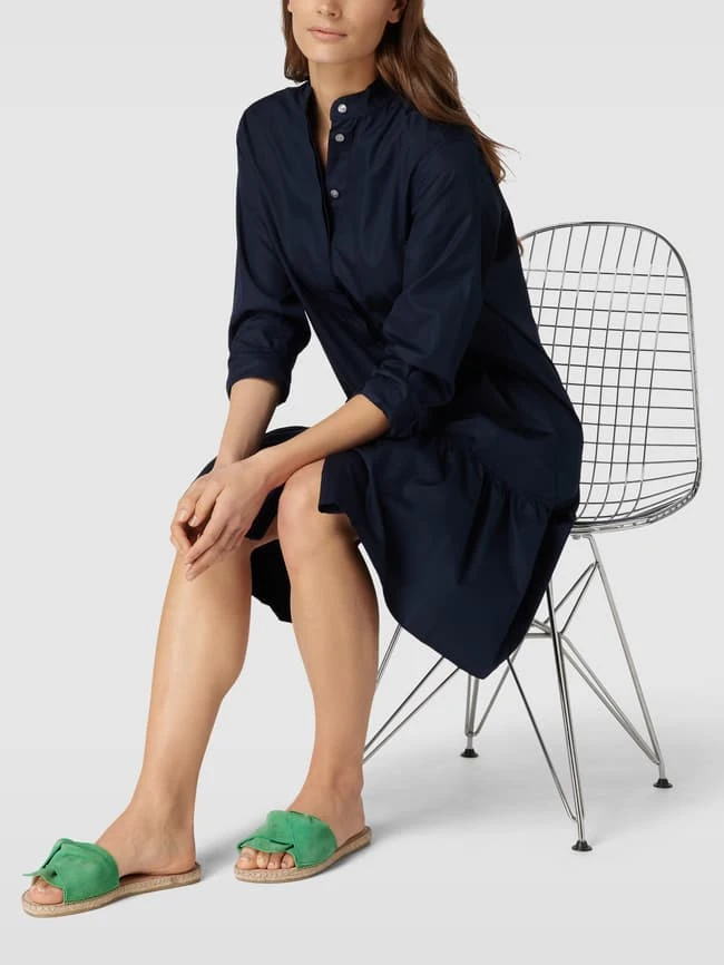 Espadrij Pantolette Mit Knoten-Detail - Grün 1 Espadrij Pantolette Mit Knoten-Detail - Grün