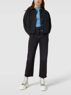 Buffalo Schnürboots Mit Plateau-Sohle Modell 'RAVEN' - Silber