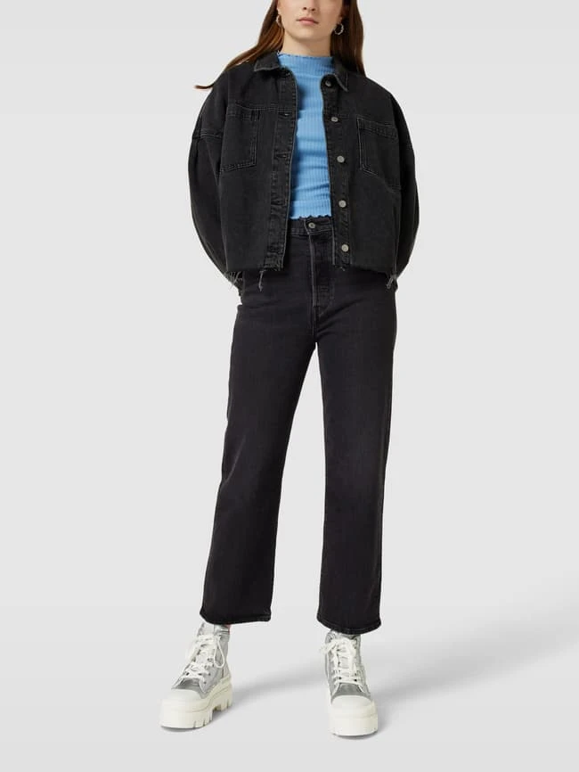 Buffalo Schnürboots Mit Plateau-Sohle Modell 'RAVEN' - Silber 1 Buffalo Schnürboots Mit Plateau-Sohle Modell 'RAVEN' - Silber