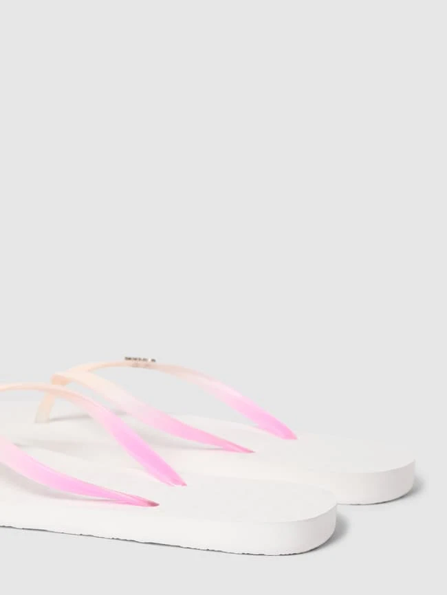 Roxy Zehentrenner Mit Label-Detail Modell 'VIVA GRADIENT' - Weiß 2 Roxy Zehentrenner Mit Label-Detail Modell 'VIVA GRADIENT' - Weiß – Bild 2