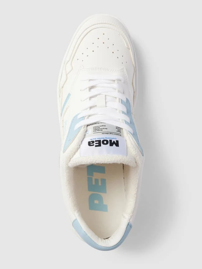 MoEa Sneaker Mit Label-Details - Weiß 4 MoEa Sneaker Mit Label-Details - Weiß – Bild 4