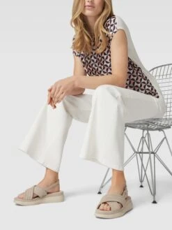 Tamaris Sandalen Mit Dornschließe - Taupe