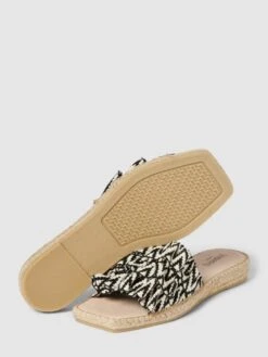 Espadrij Slides Mit Allover-Muster Modell 'Carré' - Schwarz -Modegeschäft Für Damenschuhe 8d834ga99tb56l2571436ga29h936k2k6d93cda6ah0kcgqk90r4ud2ial156cqi913kej9n94ql6hihaco68ob574s62eb3c5i32opkc8qj2e1pc8rm4c1oclj30pb471i66o8