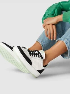 Only Sneaker Mit Label-Details Modell 'SAPHIRE' - Weiß