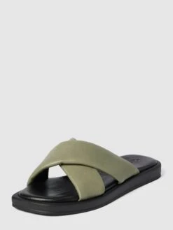 Tamaris Pantoletten Mit Breiten Riemen - Mint