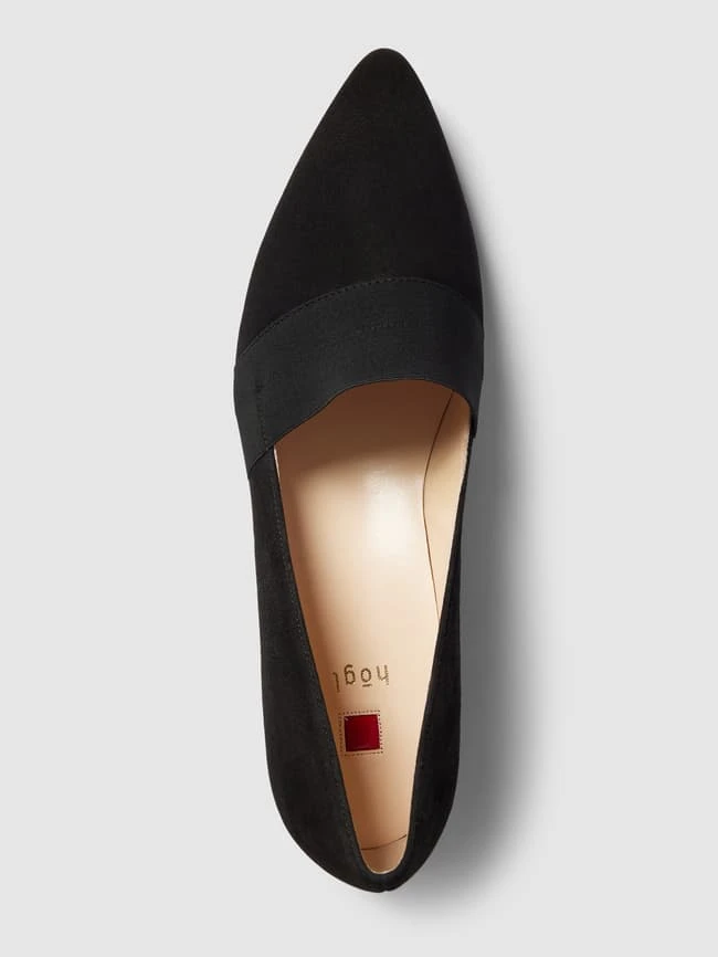 HÖGL Högl Ballerinas In Unifarbenem Design Modell 'Evency' - Schwarz 4 HÖGL Högl Ballerinas In Unifarbenem Design Modell 'Evency' - Schwarz – Bild 4