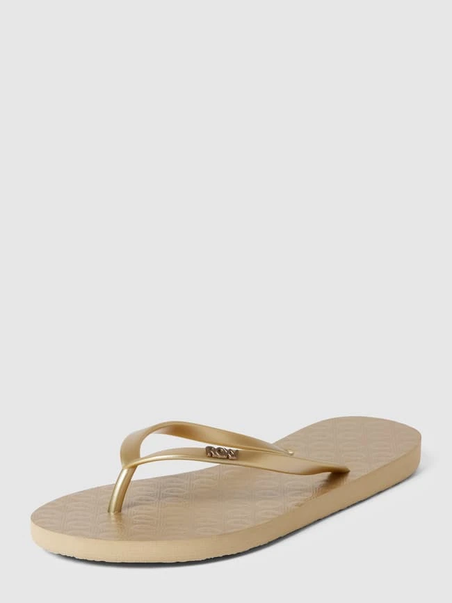 Roxy Zehentrenner Mit Label-Applikation Modell 'VIVA' - Gold 1 Roxy Zehentrenner Mit Label-Applikation Modell 'VIVA' - Gold