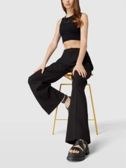 Buffalo Sandaletten Mit Plateausohle Modell 'RUDE UP' - Schwarz