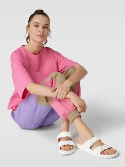 Birkenstock Sandalen Mit Dornschließen Modell 'ARIZONA EVA' - Weiß