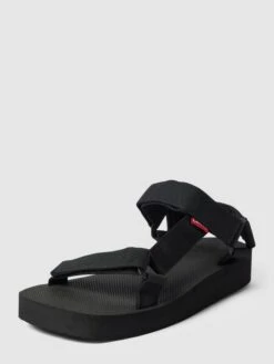Levi’s® Acc. Sandalen Mit Label-Detail Modell 'CADYS' - Schwarz