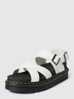 Dr. Martens Sandalen Mit Dornschließe Modell 'Voss' - Weiß