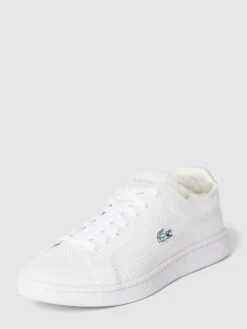 Lacoste Sneaker Mit Label-Details Modell 'CARNABY' - Weiß