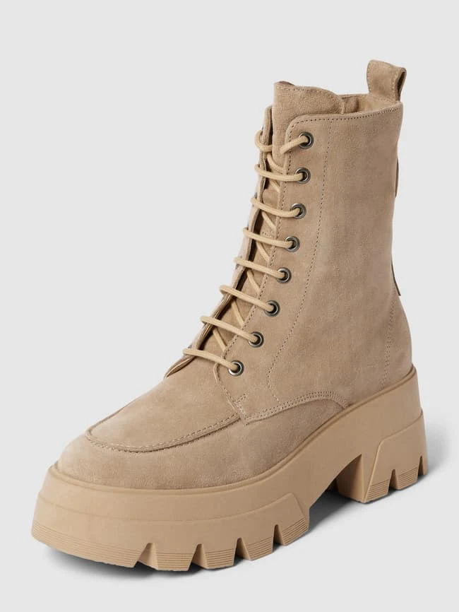 Marc O'Polo Boots Mit Plateau-Sohle - Sand 2 Marc O'Polo Boots Mit Plateau-Sohle - Sand – Bild 2