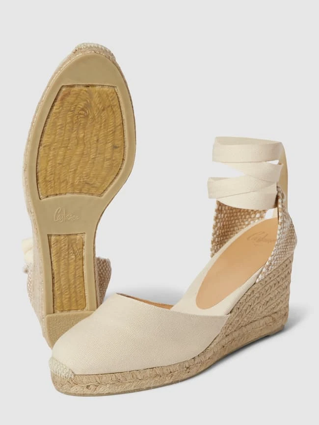 Castañer Wedges Mit Schnürverschluss Modell 'CARINA' - Offwhite 5 Castañer Wedges Mit Schnürverschluss Modell 'CARINA' - Offwhite – Bild 5