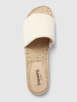 Espadrij Pantoletten Mit Breitem Riemen Modell 'Frotté' - Offwhite -Modegeschäft Für Damenschuhe 8p9kmdaa9574ue1m6144kjpm618kija56p3l8iq6ad852c2a8l4k6iiaaksj6hqm8t0jck2591730l26913j4cb460s3gc9ochj3ac1k71hj2e336tgmacph6tgj0dpkcgq34pg