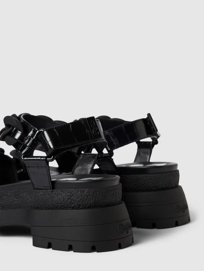 Buffalo Sandalen Mit Label-Print - Schwarz 3 Buffalo Sandalen Mit Label-Print - Schwarz – Bild 3